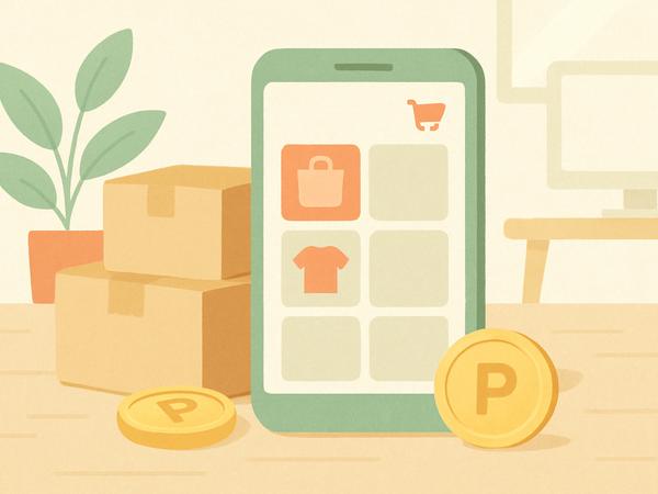 日用品のまとめ買いの利用イメージ