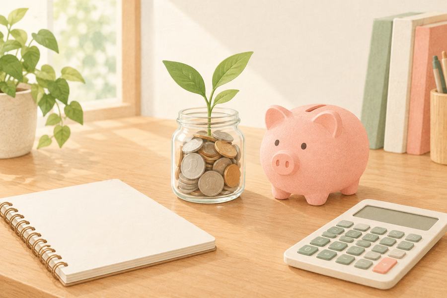 共働きのお金と家計のイメージ